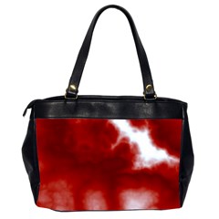 Cherry Cream Sky Oversize Office Handbag (2 Sides) from ArtsNow.com Back