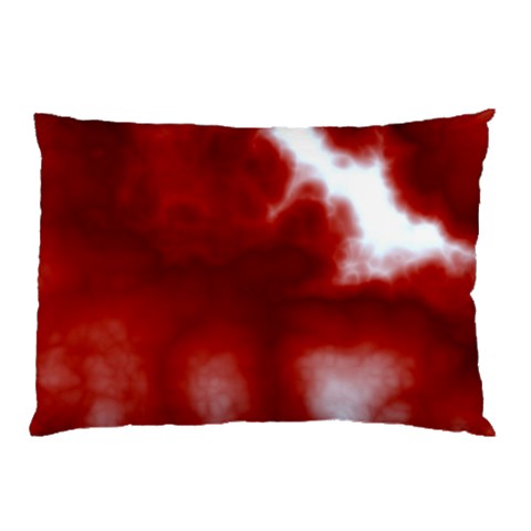 Cherry Cream Sky Pillow Case (Two Sides) from ArtsNow.com Front