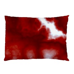 Cherry Cream Sky Pillow Case (Two Sides) from ArtsNow.com Back