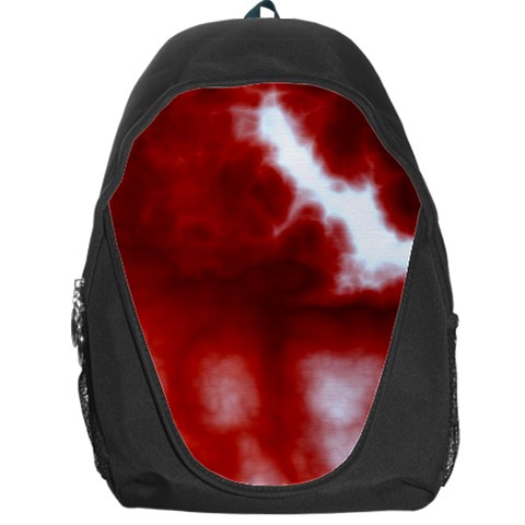 Cherry Cream Sky Backpack Bag from ArtsNow.com Front