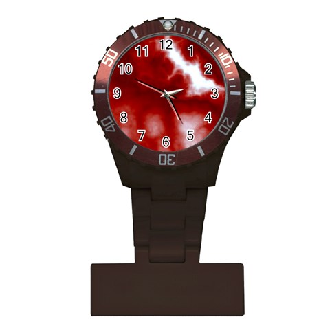 Cherry Cream Sky Plastic Nurses Watch from ArtsNow.com Front