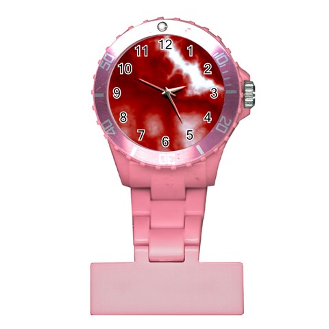 Cherry Cream Sky Plastic Nurses Watch from ArtsNow.com Front