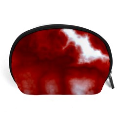 Cherry Cream Sky Accessory Pouch (Large) from ArtsNow.com Front