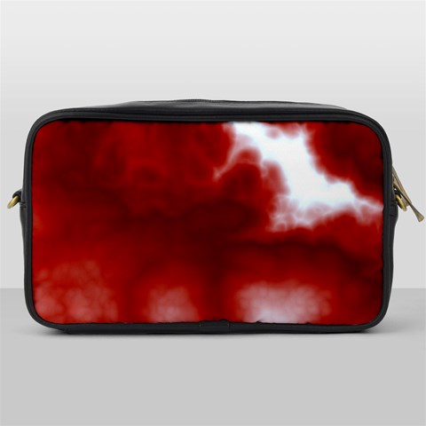 Cherry Cream Sky Toiletries Bag (One Side) from ArtsNow.com Front