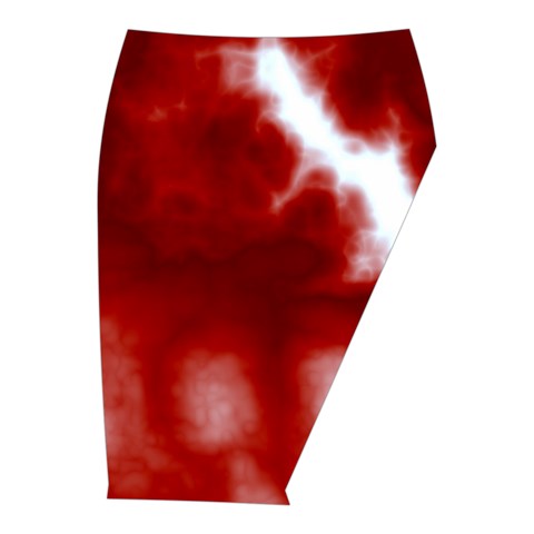 Cherry Cream Sky Midi Wrap Pencil Skirt from ArtsNow.com  Front Right 