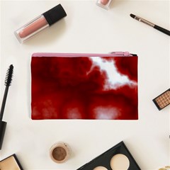 Cherry Cream Sky Cosmetic Bag (XS) from ArtsNow.com Back