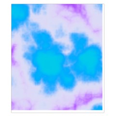 Blue And Purple Clouds Duvet Cover Double Side (California King Size) from ArtsNow.com Front