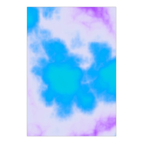 Blue And Purple Clouds Large Tapestry from ArtsNow.com Front