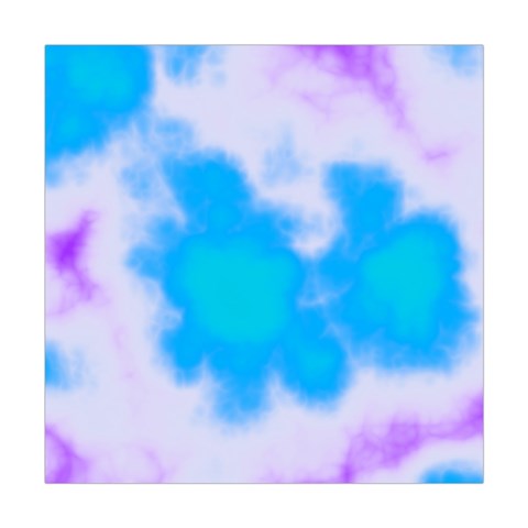 Blue And Purple Clouds Square Tapestry (Large) from ArtsNow.com Front