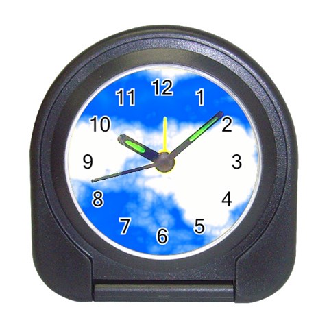 Blue Cloud Travel Alarm Clock from ArtsNow.com Front