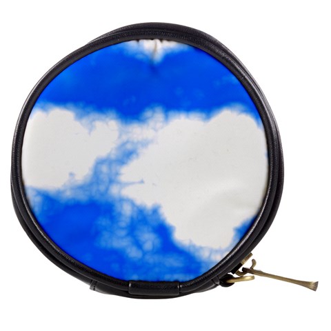 Blue Cloud Mini Makeup Bag from ArtsNow.com Front