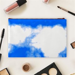 Blue Cloud Cosmetic Bag (Large) from ArtsNow.com Back