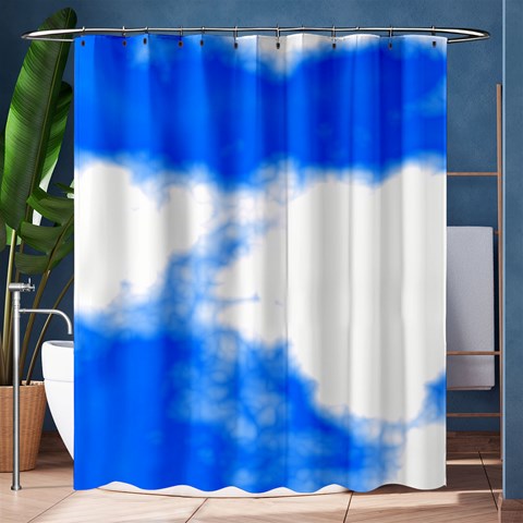 Blue Cloud Shower Curtain 60  x 72  (Medium) from ArtsNow.com 60 x72  Curtain