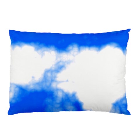 Blue Cloud Pillow Case (Two Sides) from ArtsNow.com Front