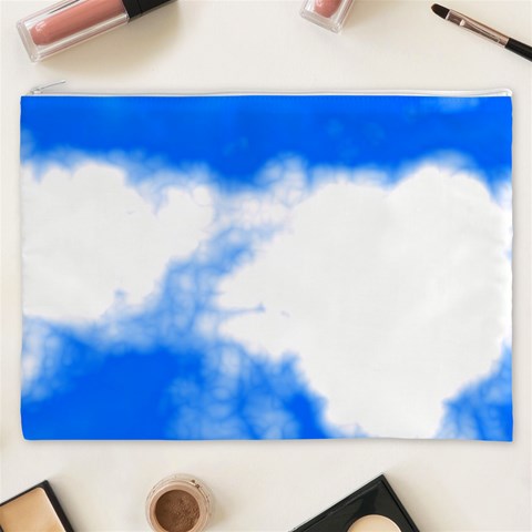 Blue Cloud Cosmetic Bag (XXXL) from ArtsNow.com Front