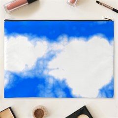 Blue Cloud Cosmetic Bag (XXXL) from ArtsNow.com Back