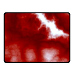 Cherry Cream Sky Double Sided Fleece Blanket (Small) from ArtsNow.com 45 x34  Blanket Front