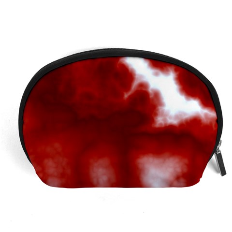 Cherry Cream Sky Accessory Pouch (Large) from ArtsNow.com Front