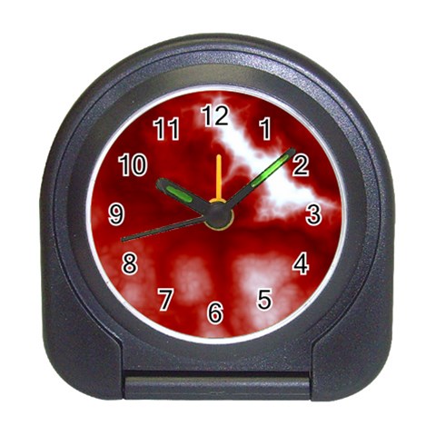 Cherry Cream Sky Travel Alarm Clock from ArtsNow.com Front