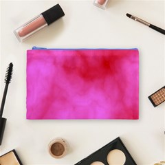 Pink Clouds Cosmetic Bag (Medium) from ArtsNow.com Front