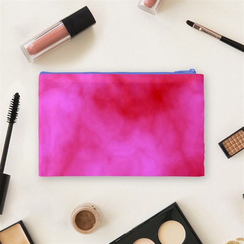 Pink Clouds Cosmetic Bag (Medium) from ArtsNow.com Back