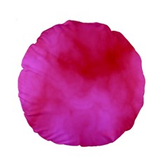 Pink Clouds Standard 15  Premium Round Cushion  from ArtsNow.com Front