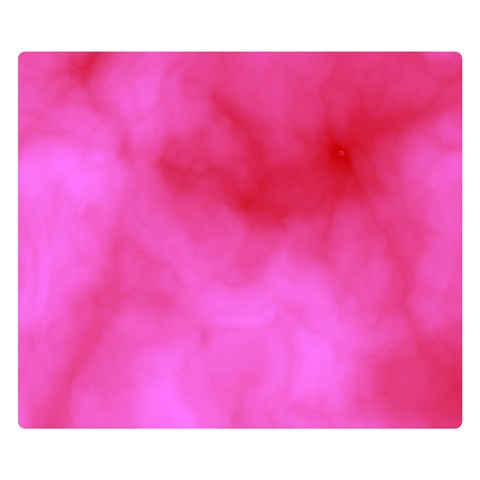 Pink Clouds Double Sided Flano Blanket (Small) from ArtsNow.com 50 x40  Blanket Front