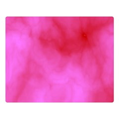 Pink Clouds Double Sided Flano Blanket (Large) from ArtsNow.com 80 x60  Blanket Front