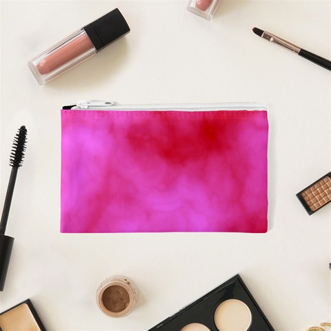 Pink Clouds Cosmetic Bag (XS) from ArtsNow.com Front