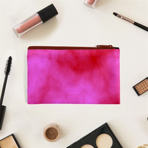 Pink Clouds Cosmetic Bag (XS) from ArtsNow.com Back