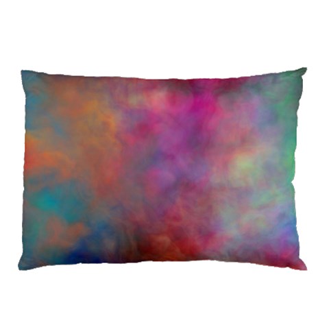 Rainbow Clouds Pillow Case (Two Sides) from ArtsNow.com Back