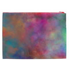 Rainbow Clouds Cosmetic Bag (XXL) from ArtsNow.com Back