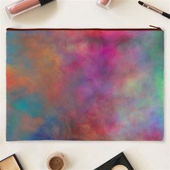 Rainbow Clouds Cosmetic Bag (XXXL) from ArtsNow.com Back