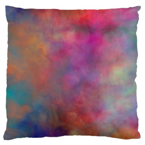 Rainbow Clouds Standard Flano Cushion Case (Two Sides) from ArtsNow.com Back