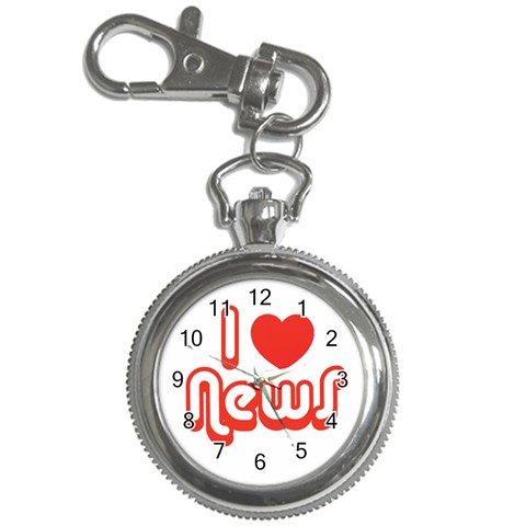 iloveNEWS Key Chain Watch from ArtsNow.com Front