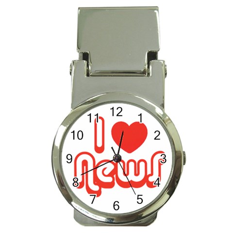 iloveNEWS Money Clip Watch from ArtsNow.com Front