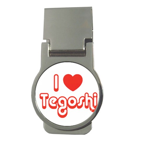 iloveTEGOSHI Money Clip (Round) from ArtsNow.com Front