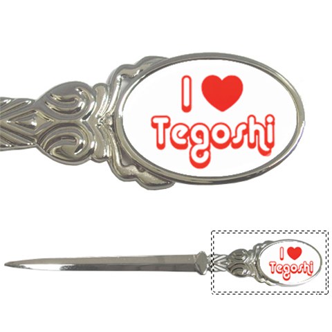 iloveTEGOSHI Letter Opener from ArtsNow.com Front