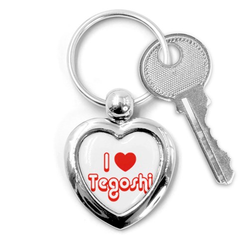 iloveTEGOSHI Key Chain (Heart) from ArtsNow.com Front