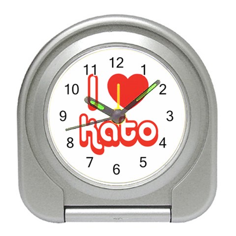 iloveKATO Travel Alarm Clock from ArtsNow.com Front