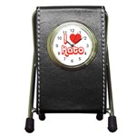 iloveKATO Pen Holder Desk Clock