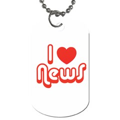 iloveKOYAMA Dog Tag (Two Sides) from ArtsNow.com Back