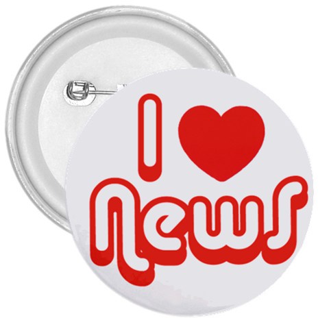 iloveNEWS 3  Button from ArtsNow.com Front