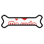 iloveMASUDA Magnet (Dog Bone)