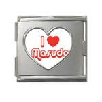 iloveMASUDA Mega Link Heart Italian Charm (18mm)