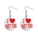 ilovekattun 1  Button Earrings