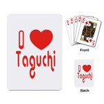 ilovetaguchi Playing Cards Single Design