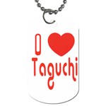 ilovetaguchi Dog Tag (One Side)