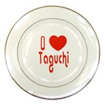 ilovetaguchi Porcelain Plate