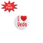 iloveueda 1  Mini Magnet (10 pack) 